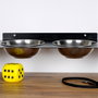 Hanah Home Pet018 Comedero para mascotas de metal negro 50 cm
